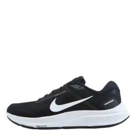 Air Zoom Structure 24 Men's Road Running Shoes BLACK/WHITE
