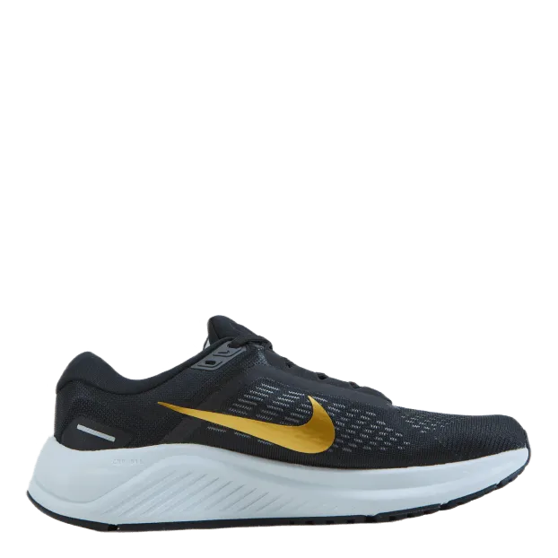 Air Zoom Structure 24 Women's  Black/mtlc Gold Coin-anthracit