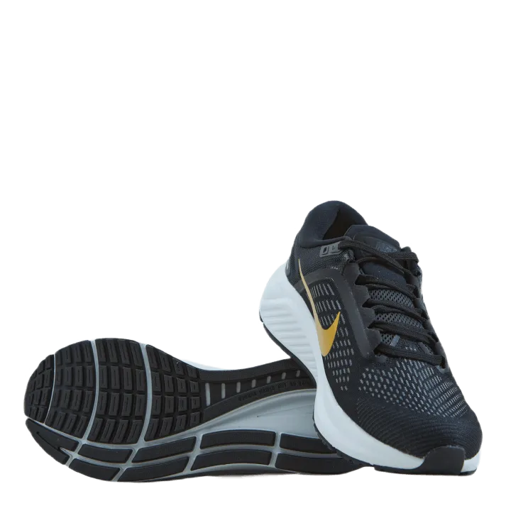 Air Zoom Structure 24 Women's  Black/mtlc Gold Coin-anthracit