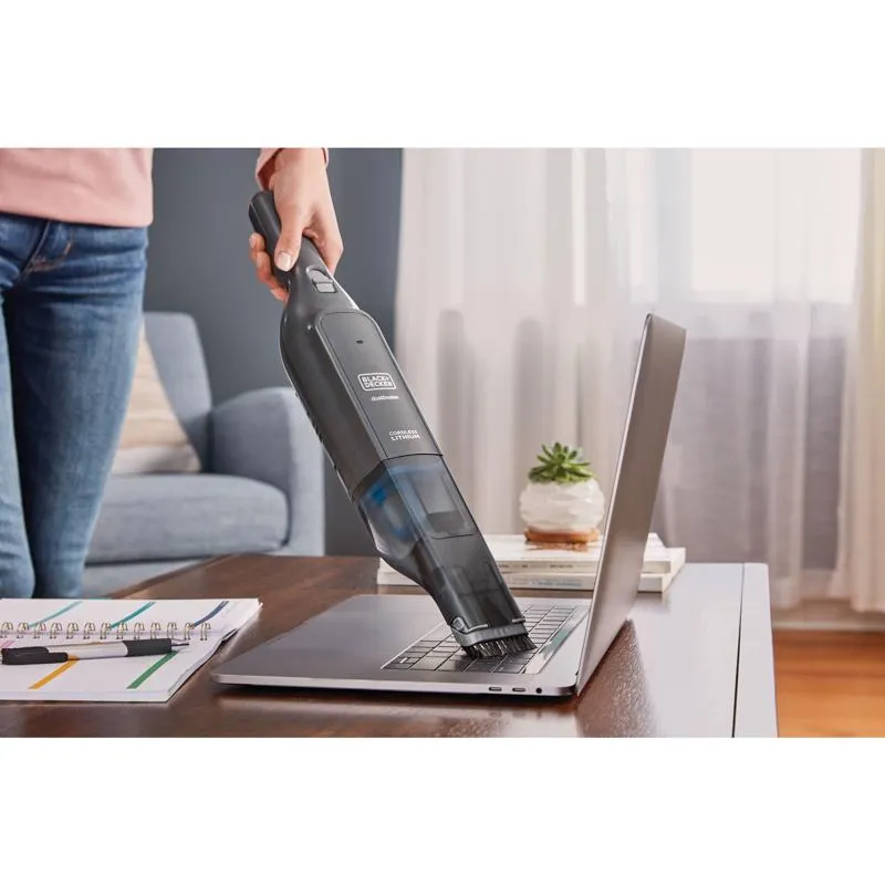 Black Decker Dustbuster Bagless Cordless Micro Filtered Hand Vacuum