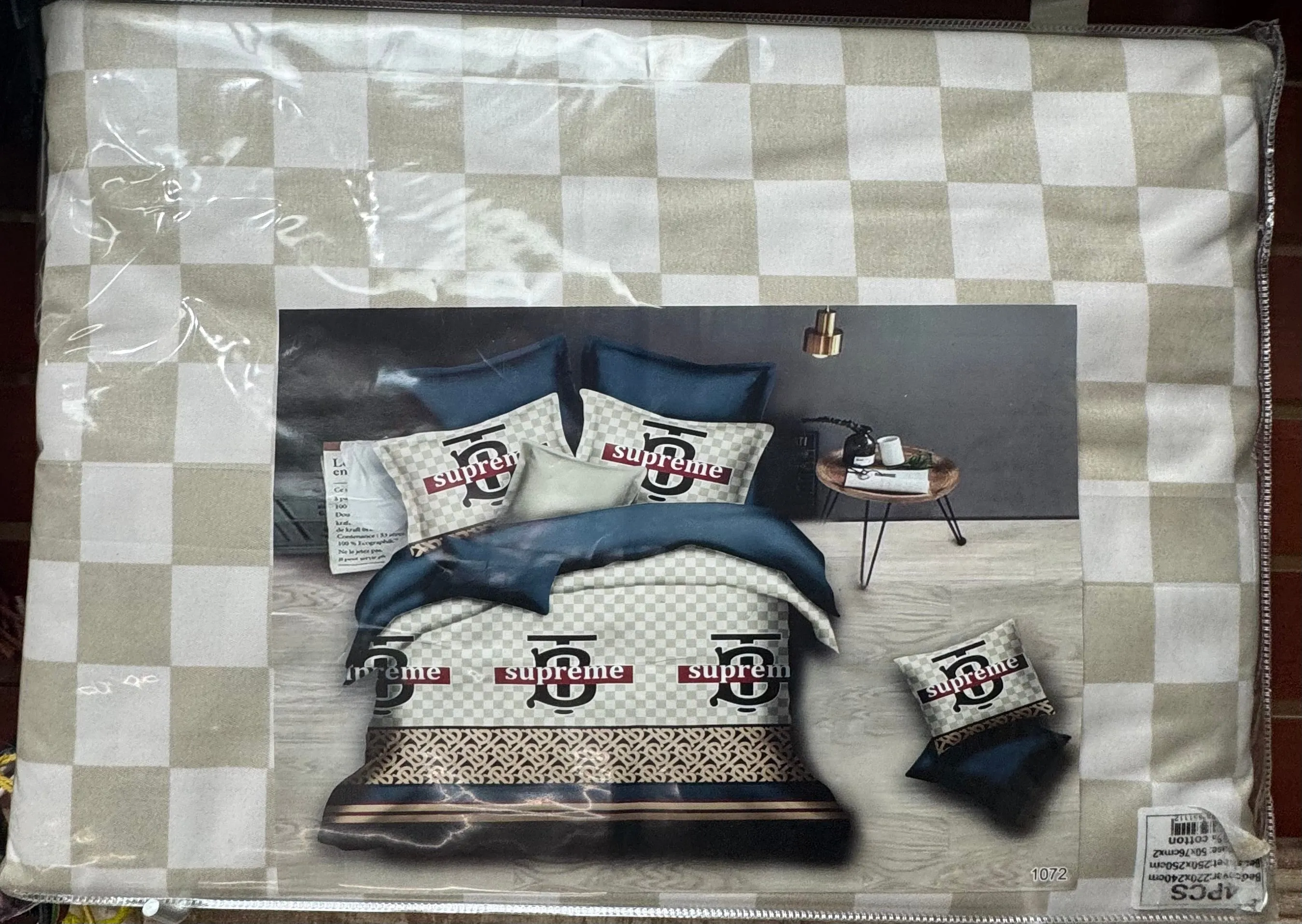 Brand Inspired Bedspread Set