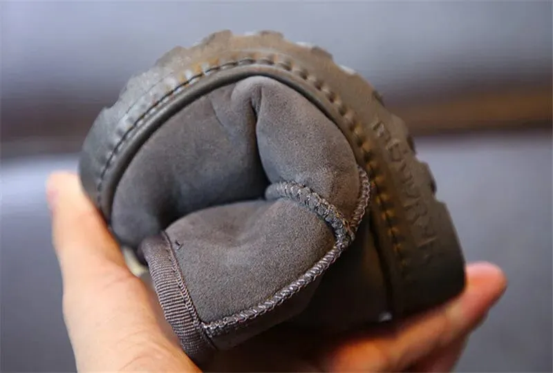 Comfortable Kids' Snow Boots with Fleece Lining