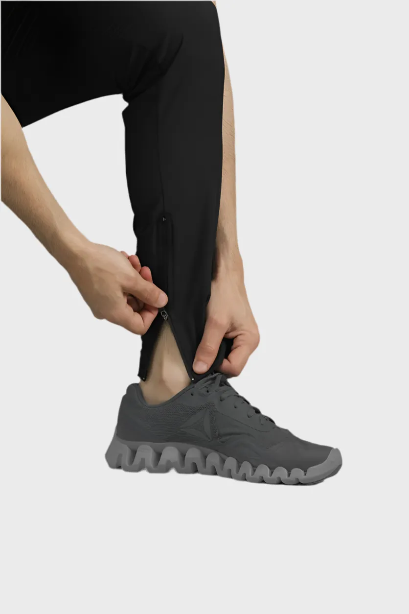 EGNAR STANDARD ZIP JOGGER - BLACK