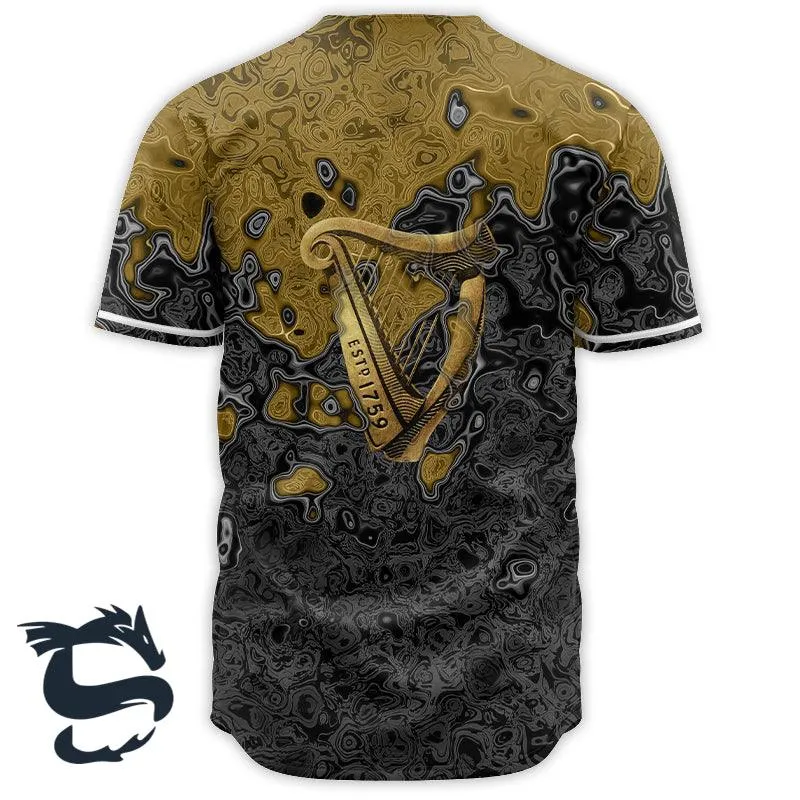 Holographic Colorful Guinness Baseball Jersey