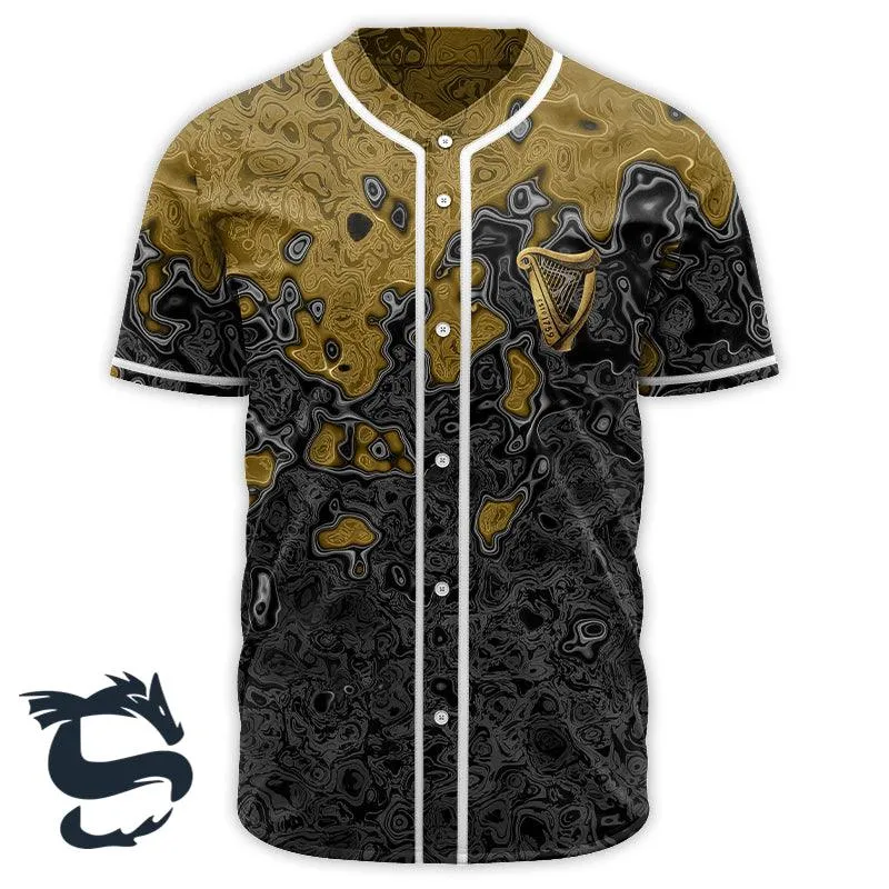 Holographic Colorful Guinness Baseball Jersey