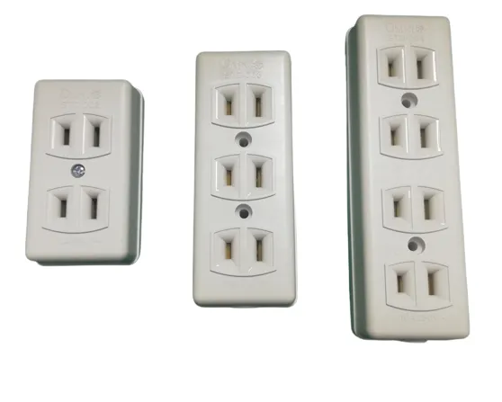 OMNI Spring Type Outlet Socket 10A 220V (2 Gang, 3 Gang, 4 Gang) for Electronics Appliances | STO-002 STO-003 STO-004