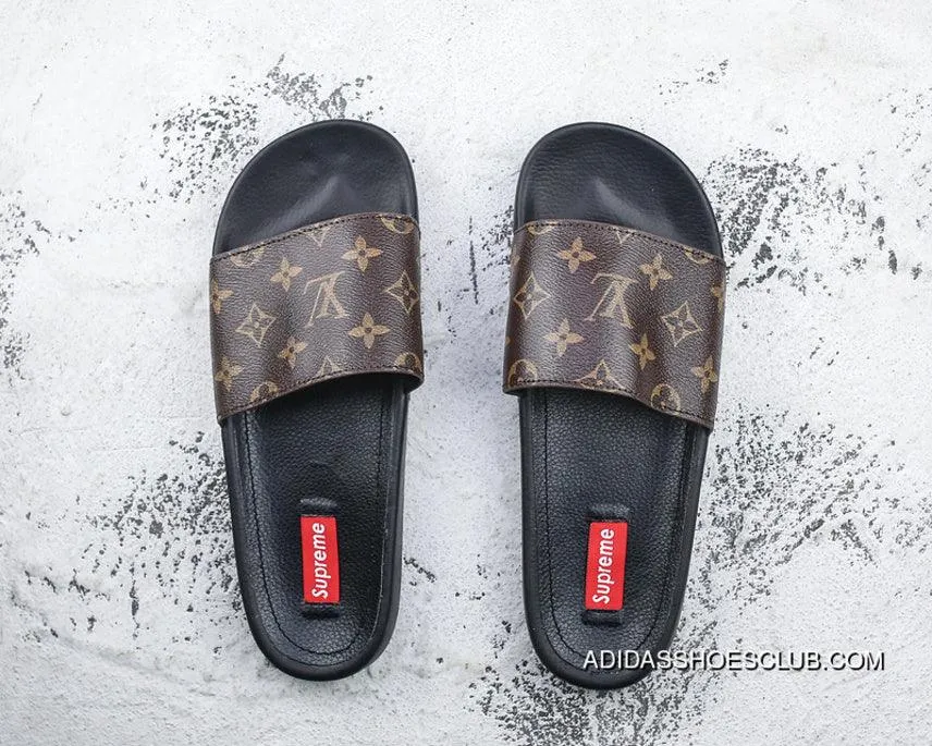 Sup X LV 14ss Slide Sandal - PVC3544 Coffee Brown
