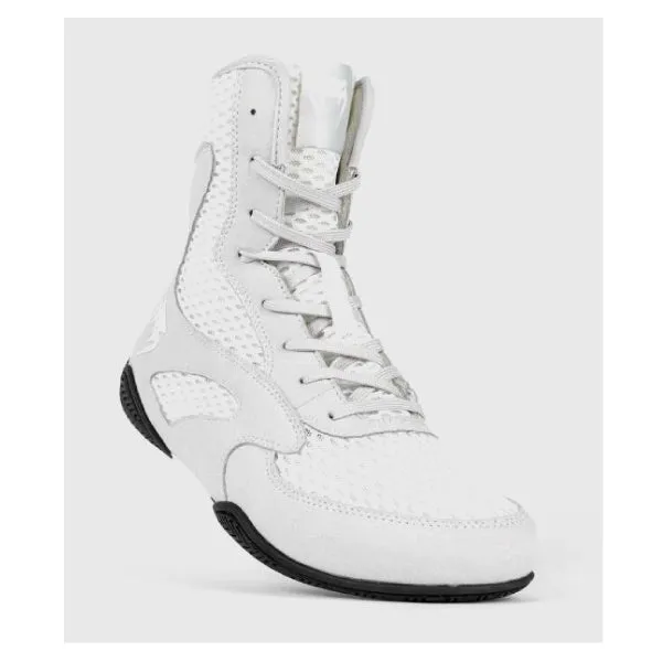 Venum Contender Boxing Shoes - White/Grey